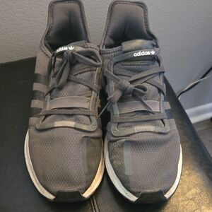 Adidas Men's Charcoal Sneakers